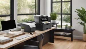 where to put printer in home office